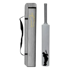 Rutns Elite Plastic Tennis Cricket Bat, Hybrid Pu Filled Plastic Cricket Bat, Premium Hard Plastic Bat, Full Size Bat, 34 X 4.5 Inches, for All Ages (Slog Elite)