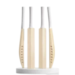 Rutns Havoc Tennis-Wind Ball Cricket Bat Full Size, Poplar Willow Blade, Handle-Lightweight 1050g, Shock-Absorbable Design | Toe Guard | Ideal for Indoor/Outdoor, Gully & Box Cricket