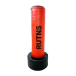 Red Free Standing Punching Bag – Heavy Duty Boxing Training Bag