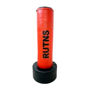 Red Free Standing Punching Bag – Heavy Duty Boxing Training Bag