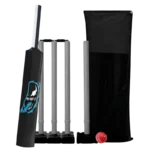 Rutns Venom Dominator Full Size Cricket Kit for Adults | 34″ Cricket Bat, Ball with Stumps & Bails with Kit Bag | Suitable for Wind Ball & Tennis Ball (Venom Domintor Full Size Kit)